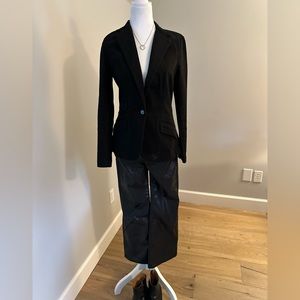 Lauren Black fitted Denim Blazer
